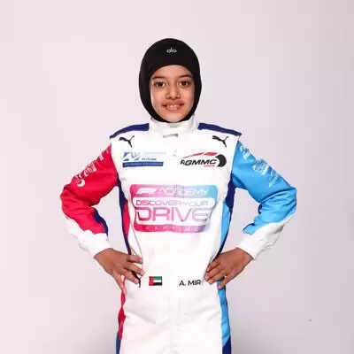 ‘Well thin atika’, cm Abdullah congratulated Jammu and Kashmir’s first Formula 1 -Ren Talent