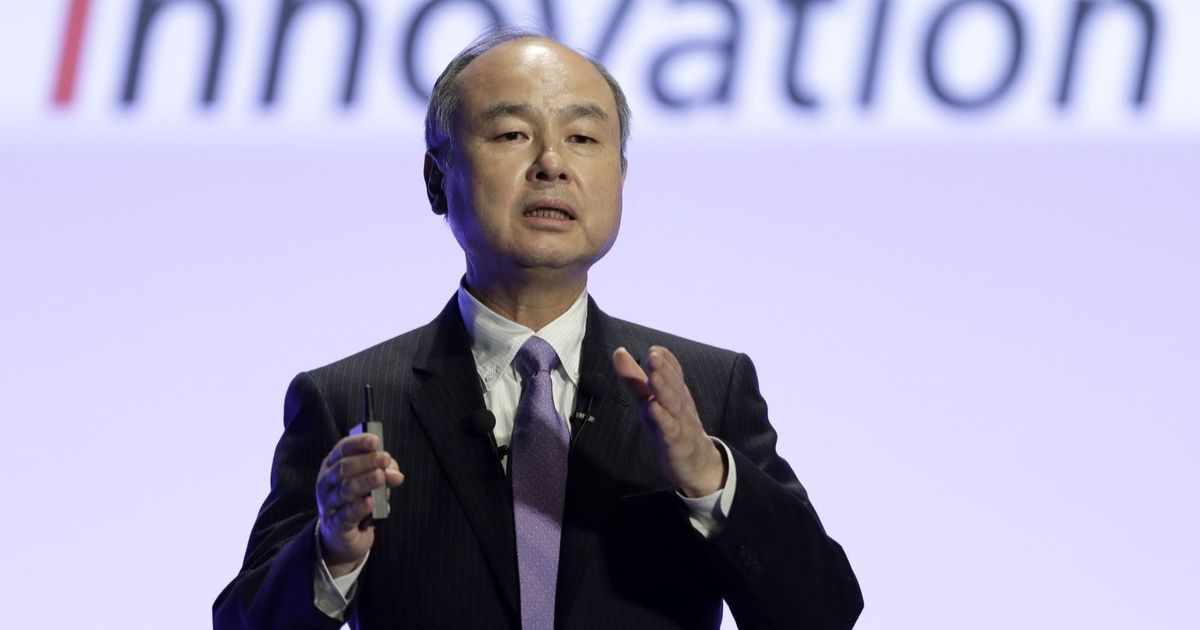 Artificial intelligence jumps with the wealth of Masyoshi Sun to a high of $ 39 billion