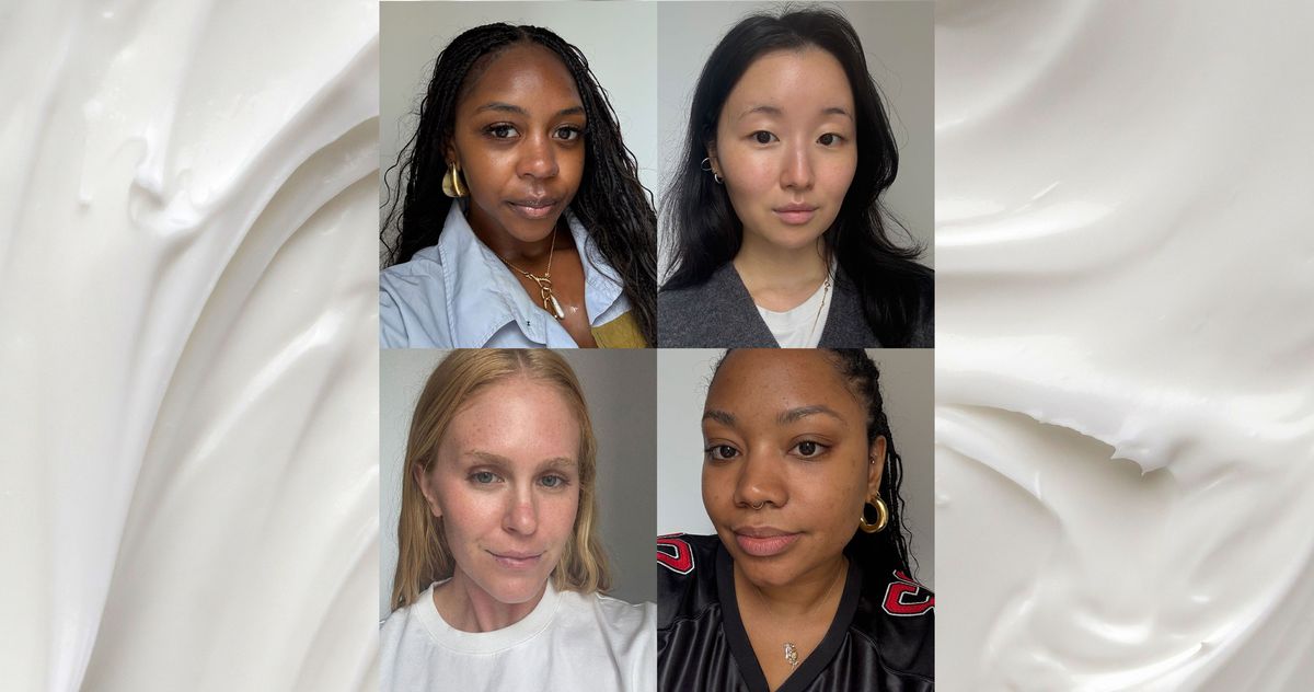 we-rated-13-sunscreens-on-4-diverse-skin-tones:-examined