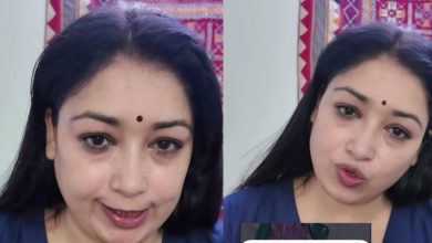 PCR got behind the woman’s car at night, which she revealed in the video … “Boli I was scared …”