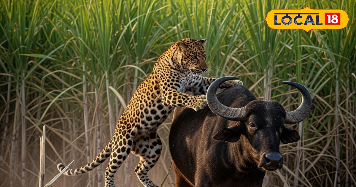 Pilibhit News: Villagers are falling into Pilibhit again because of the increasing dominance of tigers, residents in panic