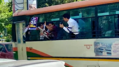 Congress members showed on the arrival of the Premier Modi at Trade Show held in Noida, police continued – NCR NEIDA NEWS CONGRESS WORKERS who were detained for protests of PMS Visit