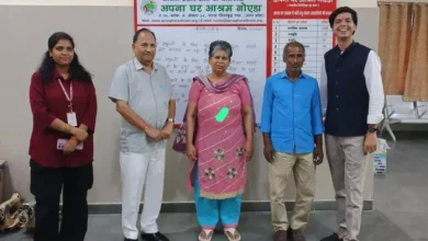 The woman who reached Bihar Noida met her family after ten years; After the memory went on, she took shelter in the Ashram – NCR woman reunited with family after ten years NEIDA NEWS