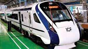 VANDERAT BHARAT -train collides with cattle near Kota Gate, which has been delayed half an hour