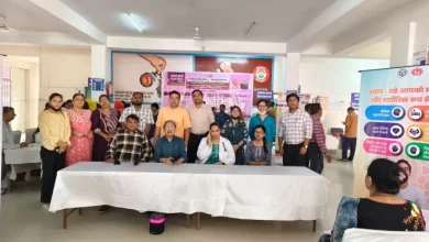 Healthy feeling, a strong family campaign: Health and yoga camp at Bamheta CHC – NCR swasth nari Shashakparivar Abhiyan Health and Yoga Camp organized in Bamheta Chc Ghaziabad