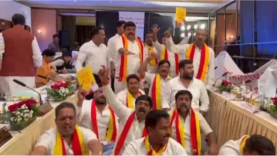 Riot of Kannada supporters in the Hindi Day Program, 41 arrested -Kannada activists have been arrested for the disruption of Hindi Diasses event in Bengaluru