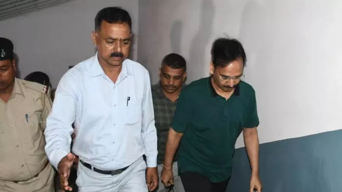 One ground fraud: Suspended IAS Vinay Choubey will arrest ACB, is in Hazaribagh fir – suspended Ias Vinay Choubey Re arrested in the forest land fraud
