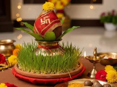 Why the importance of barley in Navratri?