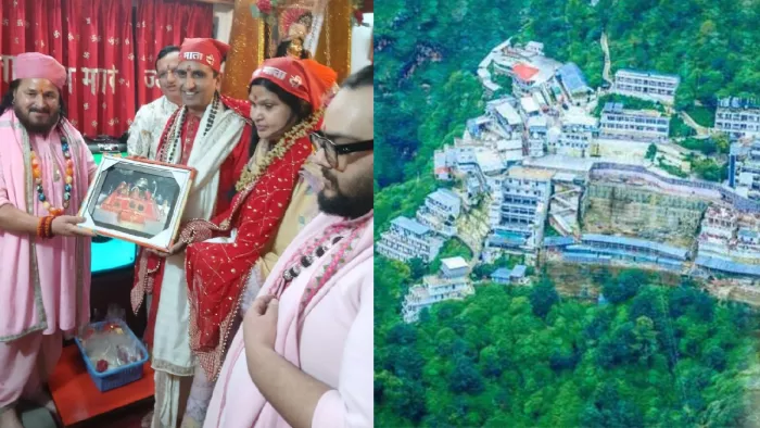 Vaishno Mata Mandir Bhagwati Nagar Ki Dhoom, Shraddhalu Bhawan -kirtan and Story Part -Navratri celebrations are in full swing at the Vaishno Mata Temple in Kirtan and Katha