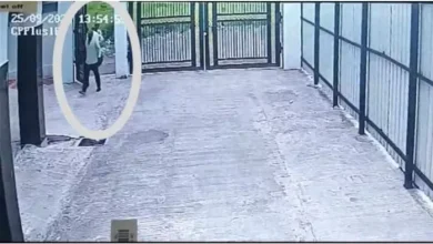 MP -News: Bekhaof Thief in MP’s Shajapur, bicycle from the judge’s bungalow -Shajapur -motorcycle stolen from the judges Residence Residence CCTV footage Police Investigation