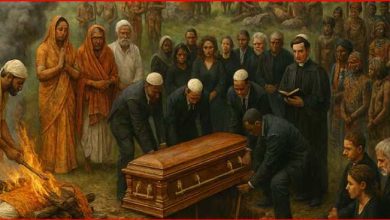 Funeral! From 108 pieces to holding corpses in public, know about the world’s strangest burial here