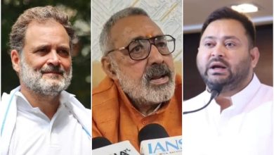 Giriraj Singh’s sharp attack on Rahul Gandhi on ‘I Love Muhammad’ controversy, ‘Napo Kid wants a civil war in the country’