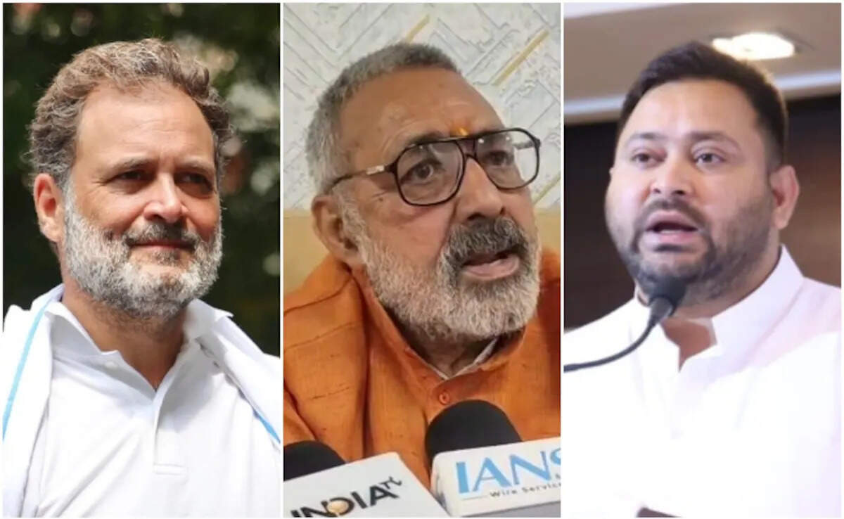 Giriraj Singh’s sharp attack on Rahul Gandhi on ‘I Love Muhammad’ controversy, ‘Napo Kid wants a civil war in the country’