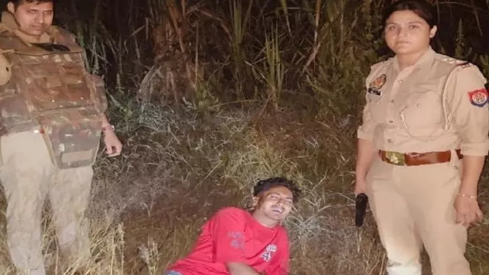 Aurangzeb, accused of cow massacre injured in the meeting, said – save me, Didi swear, I will not do such work again – Baghpat News Nuiderious Cattle Smuggler was arrested after meeting with the meeting