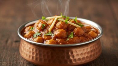 Virgin Pujan Special Chana Masala, makes without garlic-on, easy way to know