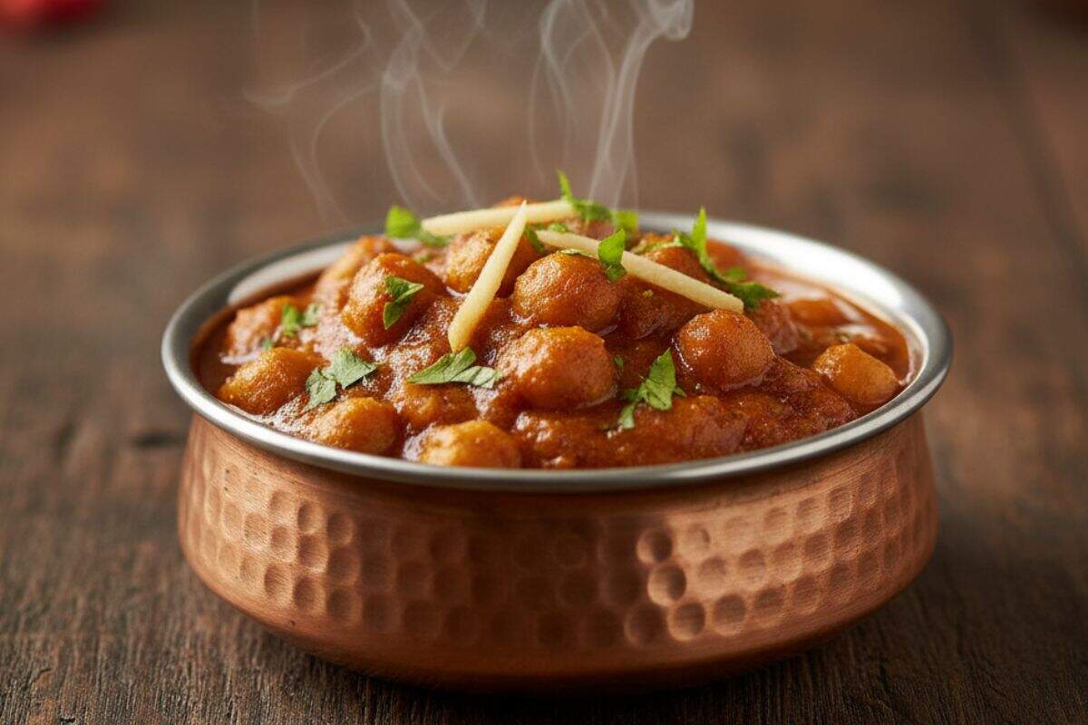 Virgin Pujan Special Chana Masala, makes without garlic-on, easy way to know