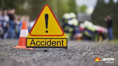 The father’s head of a young man in a road accident in Fatehabad, lifted the father’s head from the head of two young children – tragic accident in FateHabad Man dies in road collision