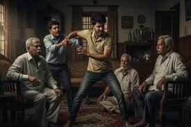 In Andheri, a young man attacked uncle, father and grandfather, father and grandfather