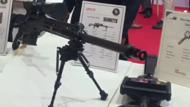 Even in darkness, the terrorists will distinguish from 1800 meters, the Sniper Rifle, High Technology Vempits specialize in the liberation of sixes -NCR UP tone high -tech weapons at Up Trade Show Mrad 338 lm Sniver Rifle