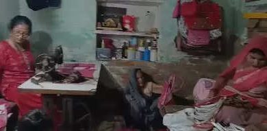 Up: Sunita Patel of Jaunpur, who became self -sufficient by self -activity, appreciates Premier Modi