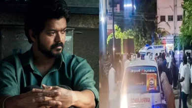 The first reaction of actor Vijay to Karur Stampede said – my heart broke – actor Vijay first response to Karuru voting tragedy in Tamil Nadu he said my heart broke