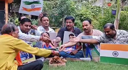 KANPUR: Havan for India’s victory in the final, fans said-Pakistan would get a shameful defeat