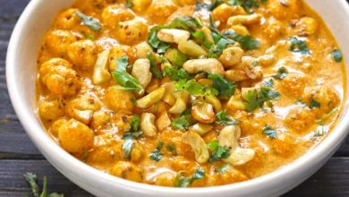 This cashew curry curry quickly fills the taste!