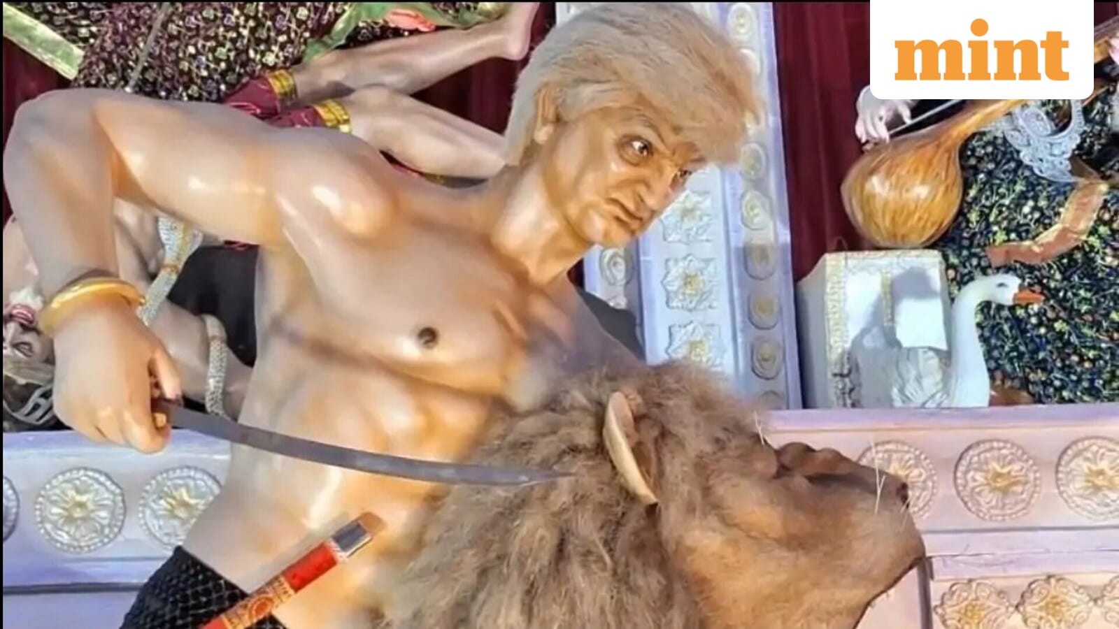 Trump like Mahishasura – ‘Evil Demon’ pulls Pandal hoppers in Kolkata. Does it have a link with tariff row?