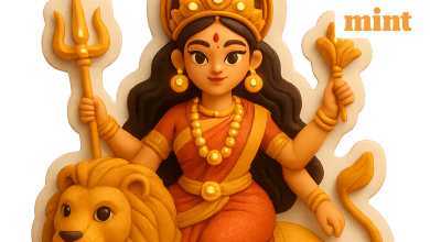 Durga Puja 2025: Create beautiful Navratri stickers for WhatsApp with Chatgpt-a step-by-step guide