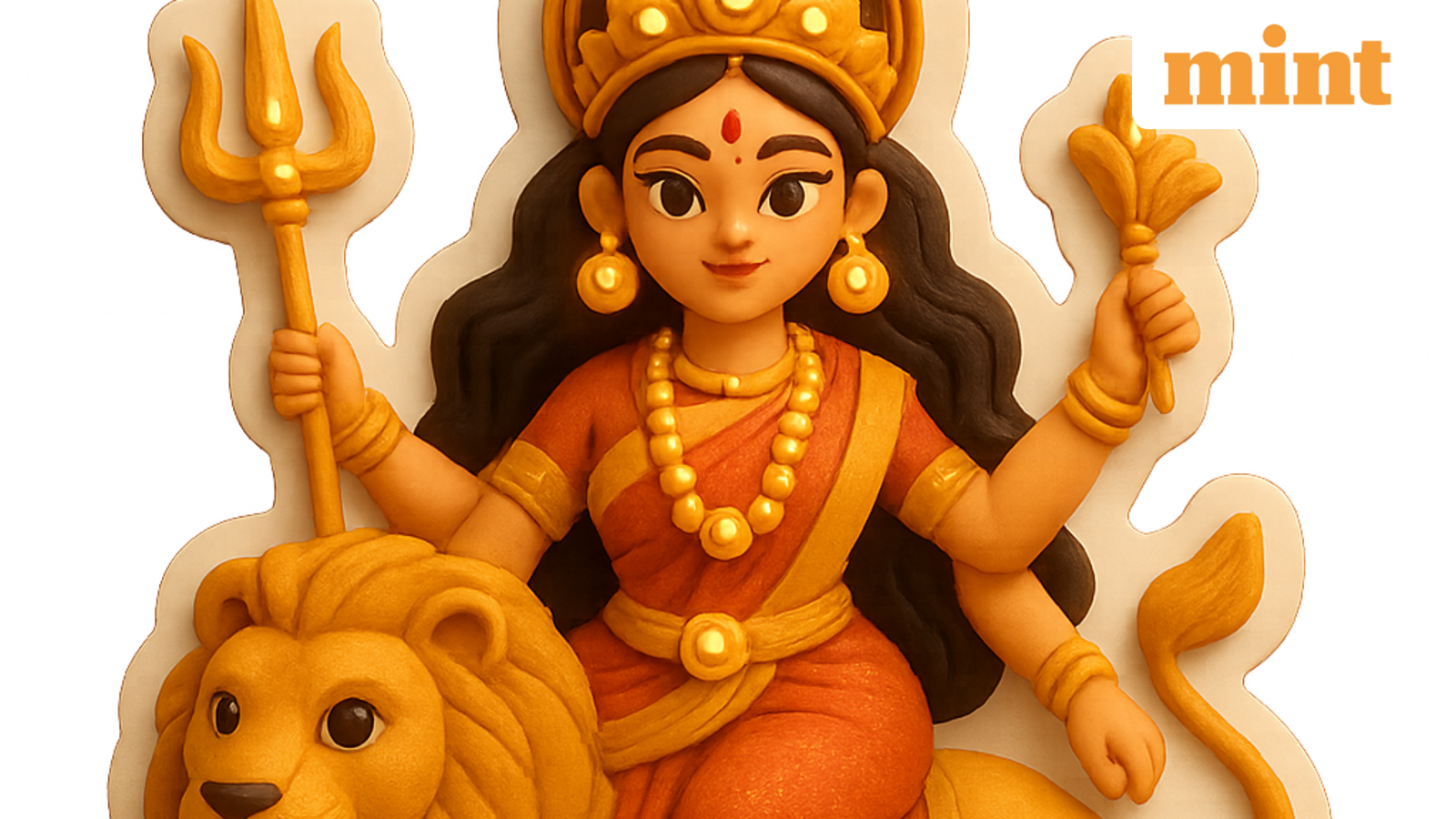 Durga Puja 2025: Create beautiful Navratri stickers for WhatsApp with Chatgpt-a step-by-step guide
