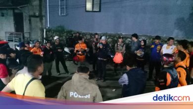 The 10 -year -old boy was killed by drainage flow in Bogor during the rain