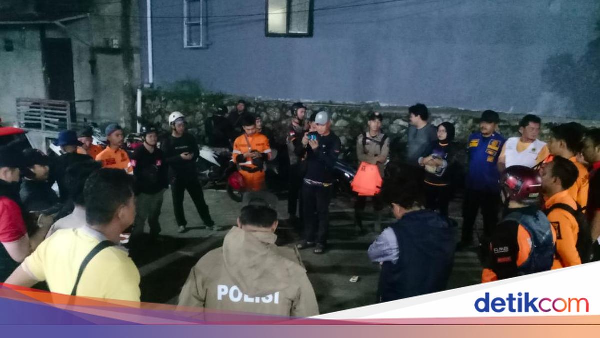 The 10 -year -old boy was killed by drainage flow in Bogor during the rain