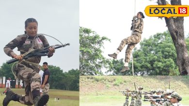 CISF Women Commando’s first group, Tough Training … will stack up without weapons!