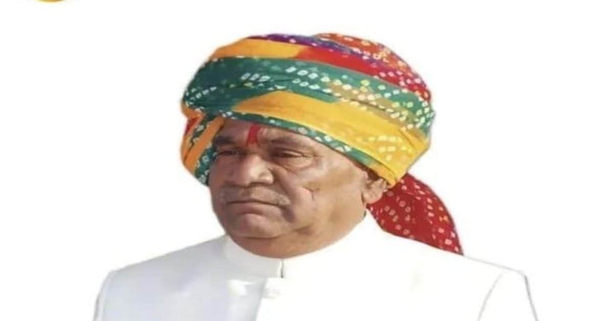 Former Minister Nandlal Mena dies, strong leader of the state politics of the Tribal Society