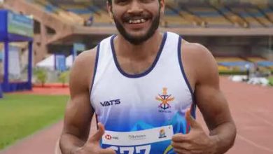 National Open Athletics Championship: Manikanta won gold medal in 100 meters