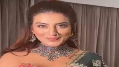 Garba trend: Akshara Singh shared her Dandiya look