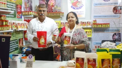 In Up International Trade Show, the taste of Buyu of Chhaya Kanpur, the scent people pull to the stall – Ncr Sachani Stall at Up International Trade Show pull with NEIDA NEWS flavors