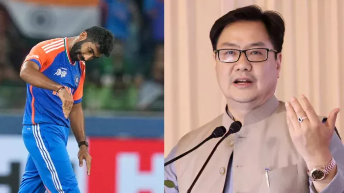 Ind vs Pak: ‘Pakistan is entitled to this …’, what did Kiren Rijiju say otherwise about Bumrah’s ‘Jet Crash’ action? -Ind vs. Pak Asia Cup 2025 Bumrahs Jet Crash -Geste to Haris Rauf goes viral Kiren Rijiju reaction