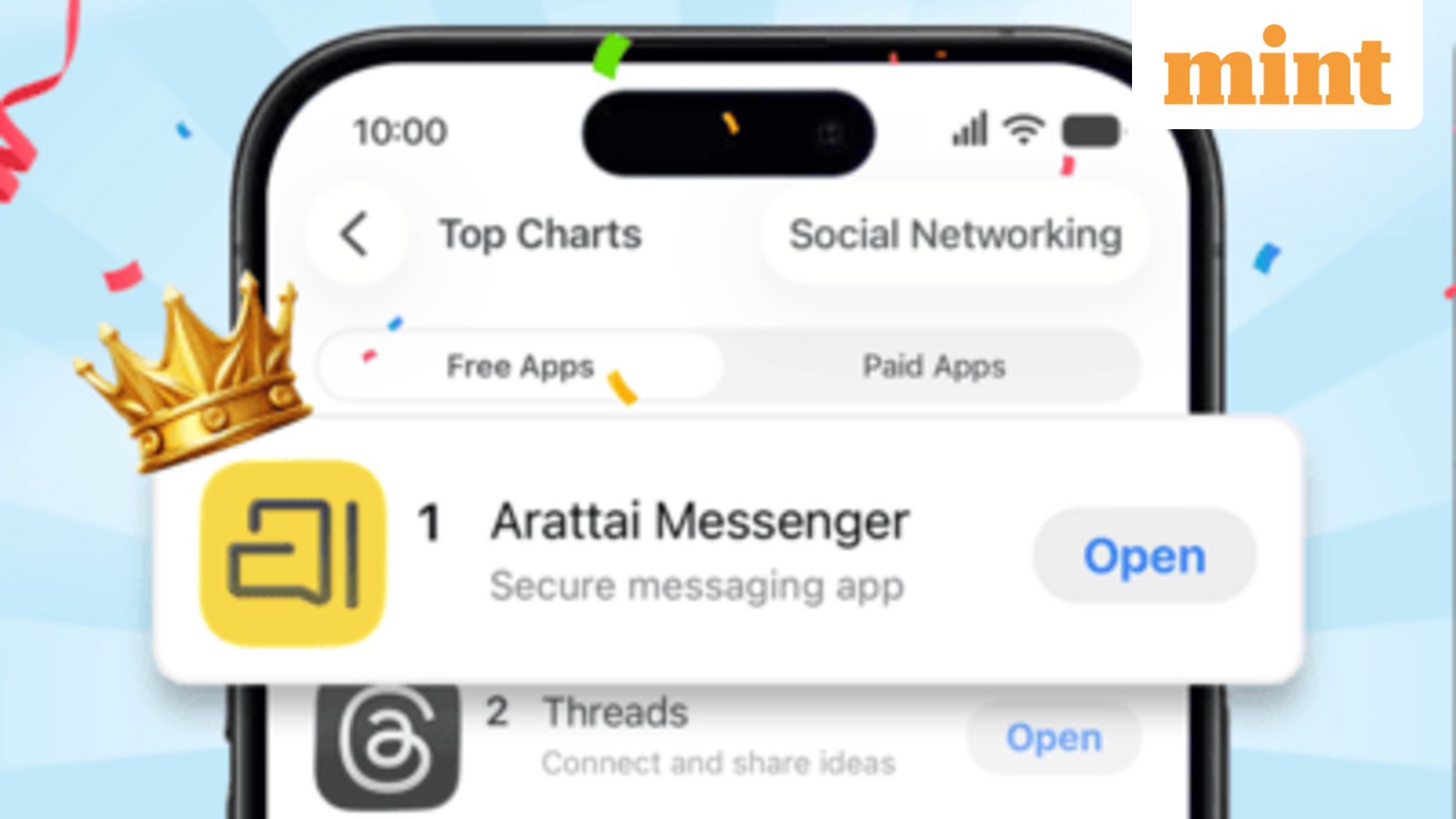 Arattai Tops App Store Social Networking Chart: What Zoho’s messaging platform offers, it’s free | Questions explain