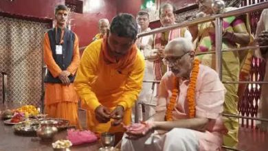 Bihar: Vice President CP Radhakrishnan worshiped in Maa Chamunda Shaktipeeth