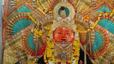 A surge of faith in devi temples in Sharadiya Navratri, video of royal worship in Srikarani Mata Temple