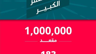 «العربية للطيران» تطلق مليون مقعد عبر جميع وجهاتها بأسعار تبدأ من 183 ريالاً فقط