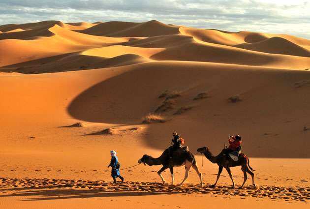 It is said that the desert of ghosts, in which mysterious music is heard