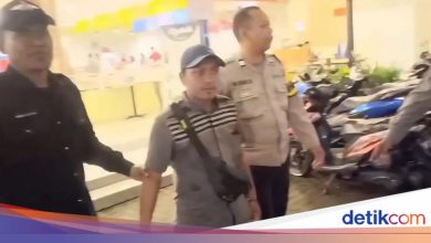 Bouncing in bogor secured by police after anger would not enter the tour bus