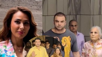 Sshura Khan Baby shower: Salman arrived with heavy security in Shura’s baby shower. Yulia made stylish access