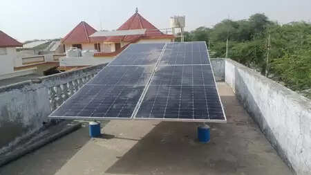 Solar Roof Top Plant erected at 42 thousand places in Western Madhya Pradesh
