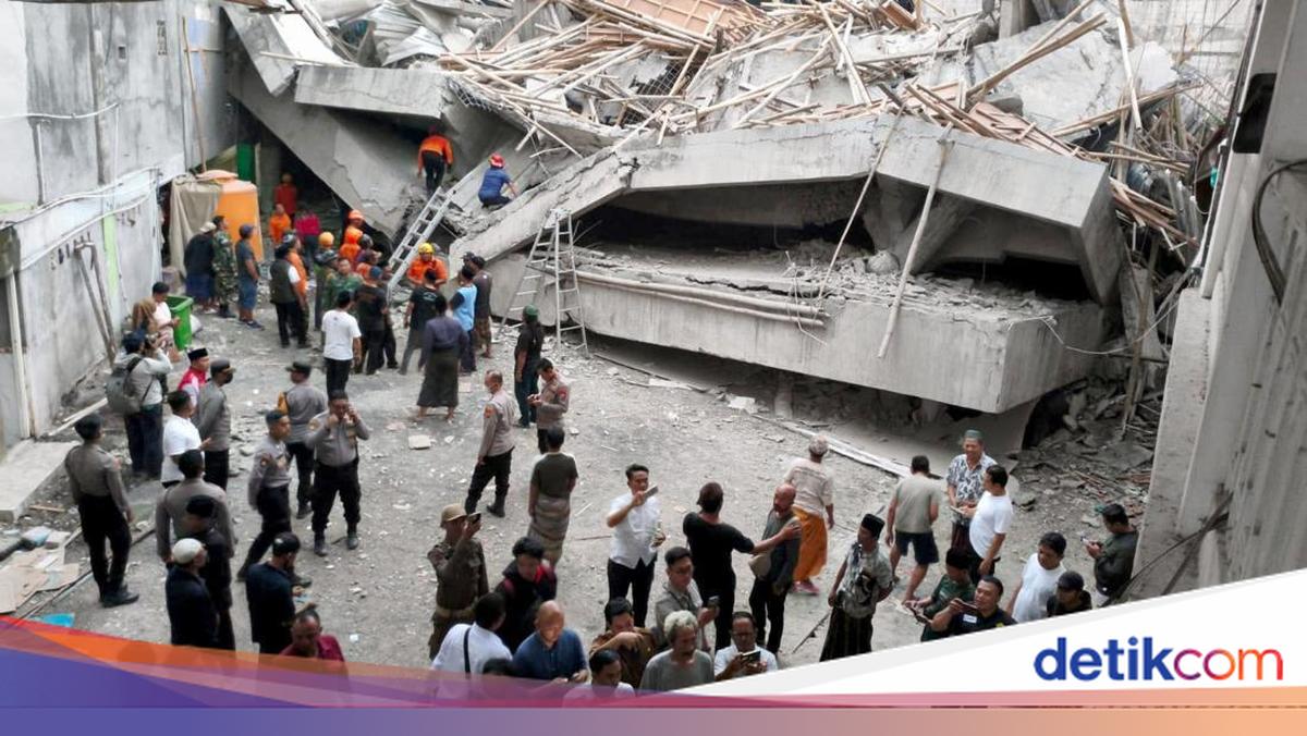 Musala Ponpes in Sidoarjo allegedly collapsed because the foundation was not strong