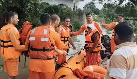 Maharashtra: NDRF performed successful flood rescue operations in Jalna and Ahilyanagar districts