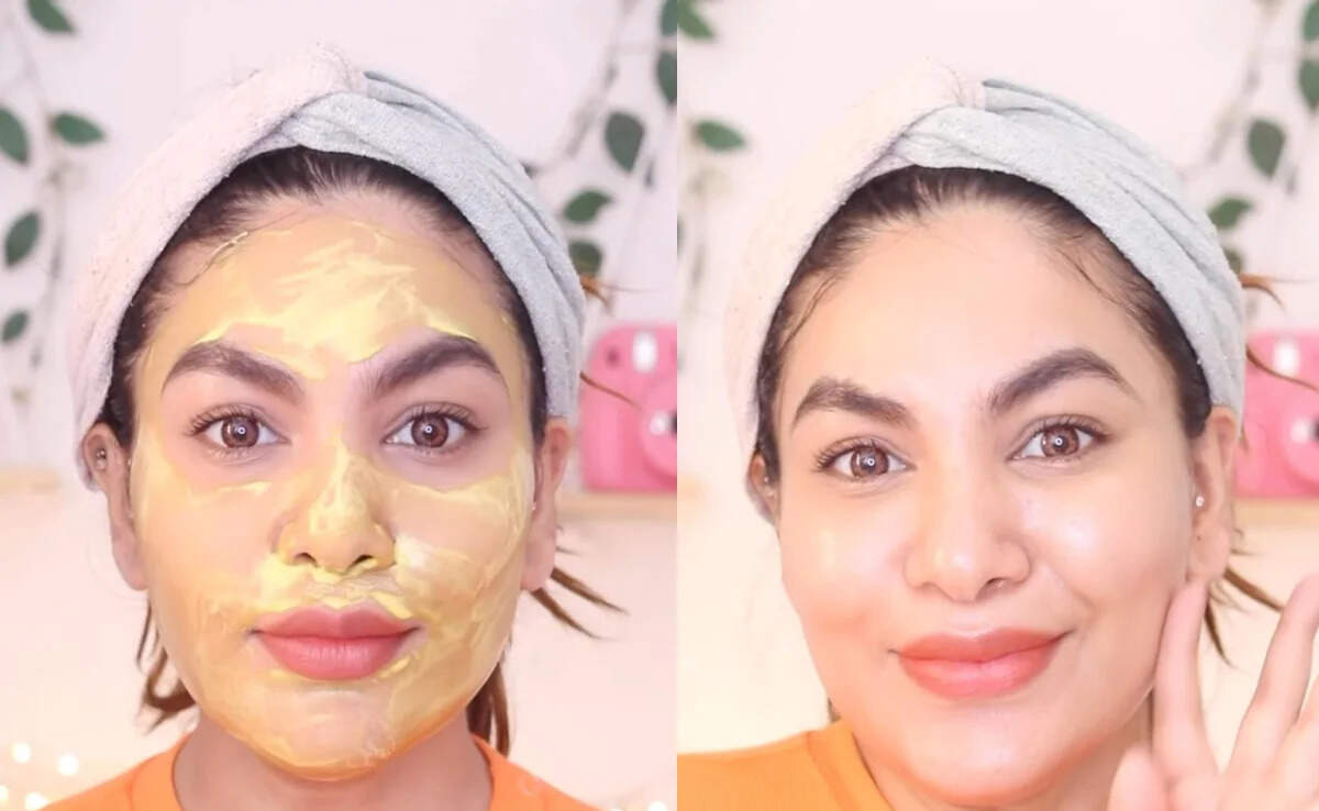 Mix this thing mixed with coconut oil and the skin will shine, the skin will thrive overnight, the effect will be seen the next day
