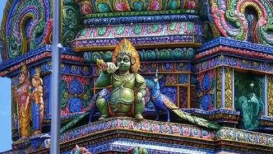 Maa Parvati sits with Shiva in this Temple of Thailand, worship is done in Navratri nine days